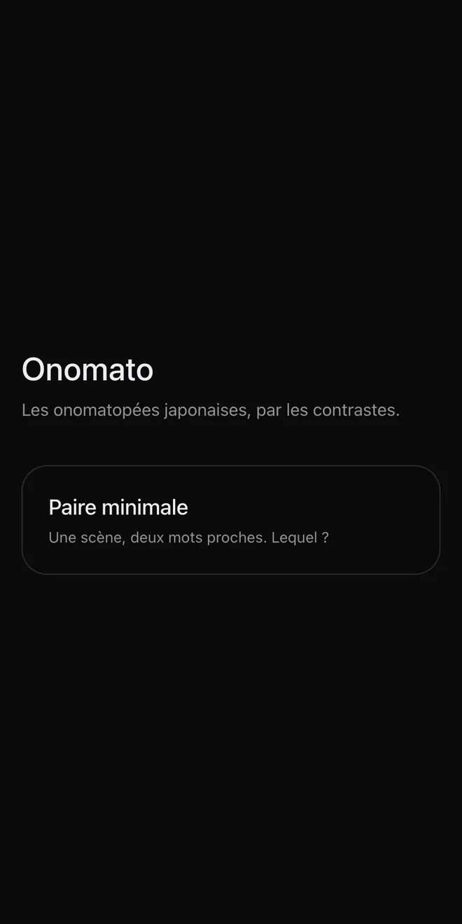Capture d’écran de Onomato